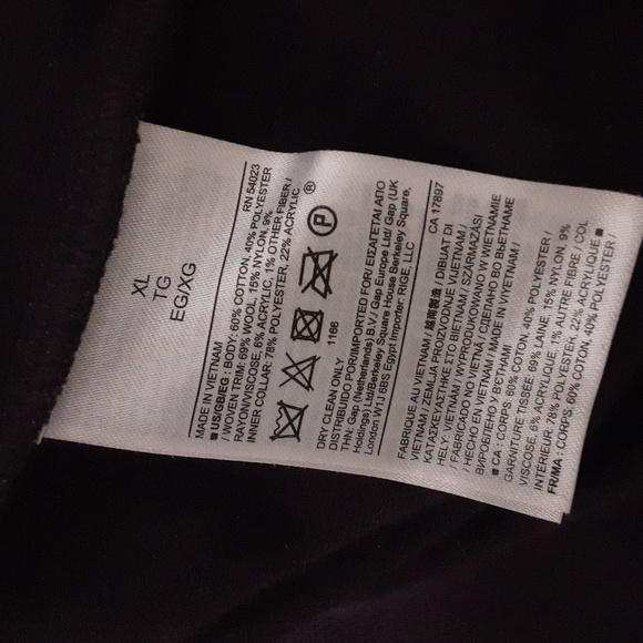 Banana Republic mens pullover sweater wool men XL quarter zip burgendy comfy y2k - Picture 6 of 7